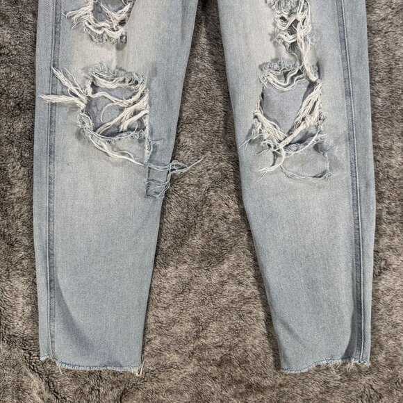 Hollister Ultra High Rise Mom Jean Sz 5S/27 - Picture 3 of 9